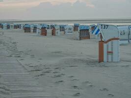 het eiland Spiekeroog foto