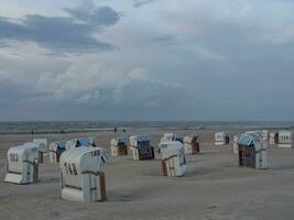 het eiland Spiekeroog foto