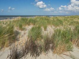 eiland spiekeroog in duitsland foto