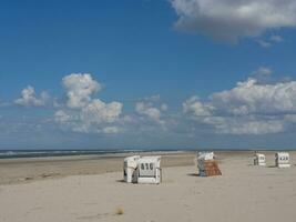 eiland spiekeroog in duitsland foto