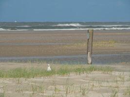 de strand van spiekeroog foto