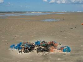 de strand van spiekeroog foto