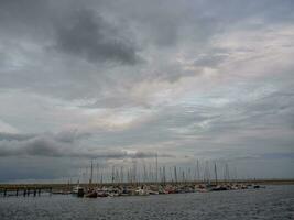 eiland spiekeroog in duitsland foto