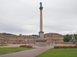 schlossplatz kasteel plein stuttgart foto