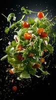 ai generatief een foto van salade