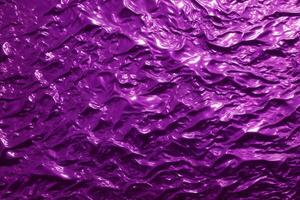 Purper folie textuur, Purper folie achtergrond, folie textuur, folie achtergrond, Purper textuur, ai generatief foto