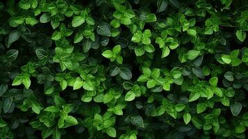 flatlay natuurlijk groen vers top visie ai gegenereerd foto