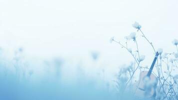 kleur wazig blauw buitenshuis achtergrond ai gegenereerd foto