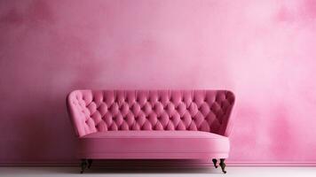 elegantie opnieuw gedefinieerd onderzoeken onze luxe roze kamer verzameling, ai generatief foto