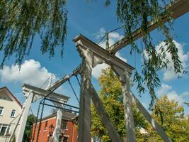 de stad van papenburg foto