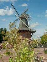 de stad van papenburg foto