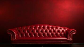 weelde luxe rood kamer ontwerp ideeën en inspiratie, ai generatief foto