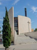 de stad barcelona in spanje foto