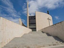 de stad barcelona in spanje foto