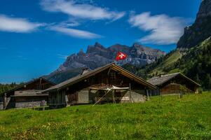 Zwitsers Alpen landschap foto