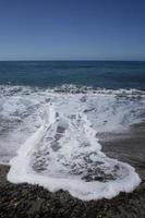 rodakino strand kreta eiland peristeres gebied zomer achtergrond covid-19 foto