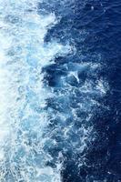 golven abstract achtergrond behang uitzicht vanaf schip moderne hoge prints foto