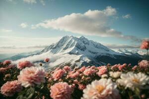 bloem tuin gegenereerd ai foto