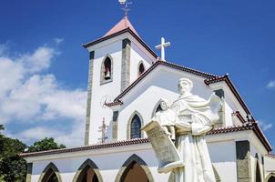 Portugese katholieke kerk buitenkant foto