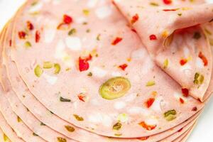 kip lever toegeven heerlijk kip slachtafval heerlijk gezond aan het eten Koken voorafje maaltijd voedsel foto