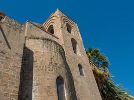 de stad van Palermo Aan Sicilia foto