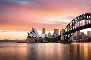 sydney, Australië, Australië, Australië, sydney. ai-gegenereerd foto