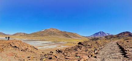 piedra's rojas - atacama woestijn - san pedro de atacama. foto