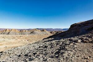 landschappen van de atacama woestijn - san pedro de atacama - el loa - antofagasta regio - Chili. foto