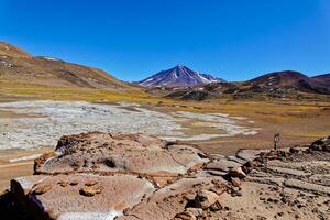 piedra's rojas - atacama woestijn - san pedro de atacama. foto