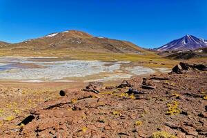 piedra's rojas - atacama woestijn - san pedro de atacama. foto