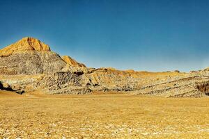 landschappen van de atacama woestijn - san pedro de atacama - el loa - antofagasta regio - Chili. foto