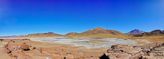 piedra's rojas - atacama woestijn - san pedro de atacama. foto