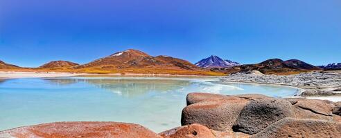 piedra's rojas - atacama woestijn - san pedro de atacama. foto