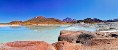 piedra's rojas - atacama woestijn - san pedro de atacama. foto