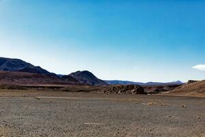 yerbas buenas archeologisch plaats - Chili. grot schilderijen - atacama woestijn. san pedro de atacama. foto