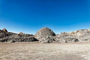 landschappen van de atacama woestijn - san pedro de atacama - el loa - antofagasta regio - Chili. foto