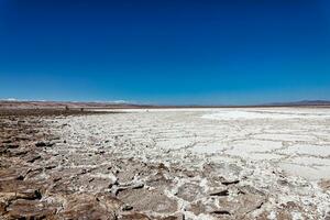 landschappen van de atacama woestijn - san pedro de atacama - el loa - antofagasta regio - Chili. foto