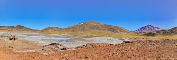 piedra's rojas - atacama woestijn - san pedro de atacama. foto