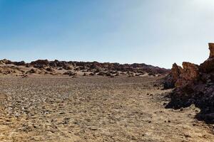 landschappen van de atacama woestijn - san pedro de atacama - el loa - antofagasta regio - Chili. foto