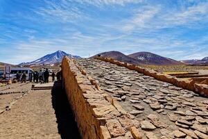 piedra's rojas - atacama woestijn - san pedro de atacama. foto