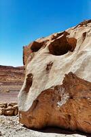 yerbas buenas archeologisch plaats - Chili. grot schilderijen - atacama woestijn. san pedro de atacama. foto