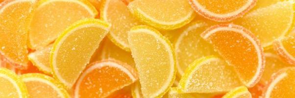 snoepmarmelade gelei sinaasappelschijfje