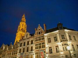 de stad antwerpen in belgië foto