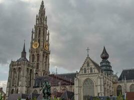 antwerpen stad in belgie foto