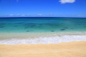 uitzicht op lanikai strand hawaï foto