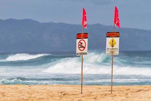 noordkust strand honolulu hawaï foto