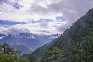 meili sneeuwberg kawa karpo in de provincie yunnan, china foto