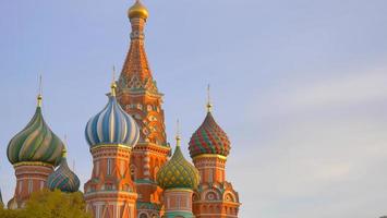NS. Basil's Cathedral in het Rode Plein Moskou Kremlin, Rusland foto