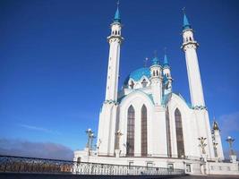 historisch en architectonisch complex van kazan kremlin rusland foto