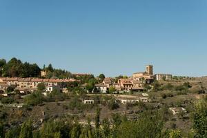 visie van sepulveda, Spanje. zonnig dag foto